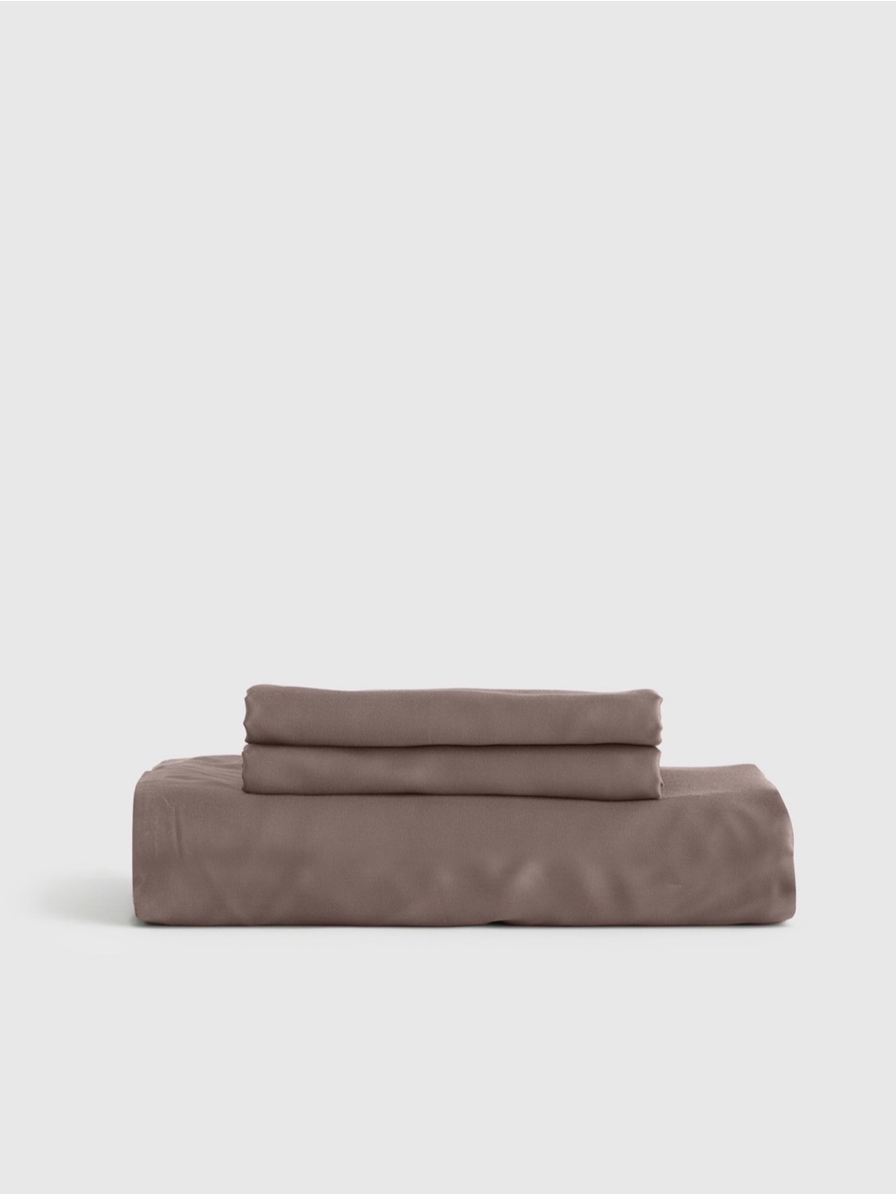 Quince Bamboo Fitted Sheet Set Queen in Stone